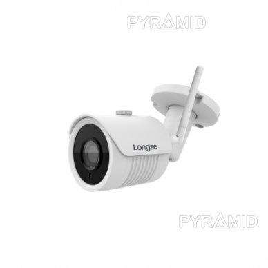 IP kamera Longse LBH30FG400W, 4 Megapikselių, WiFi, iki 40m naktinis matymas, žmogaus detekcija, be microSD jungties