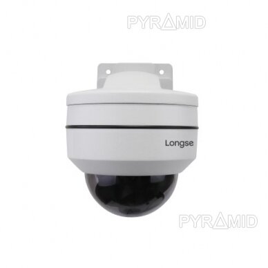 Valdoma IP kamera Longse PTDA4XGL500, 5Mp, 3X zoom, 20m IR, POE 3