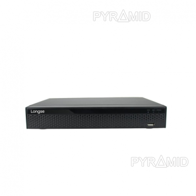 16CH IP network video recorder Longse NVR2108DP, up to 4K 8Mp, 8xPOE