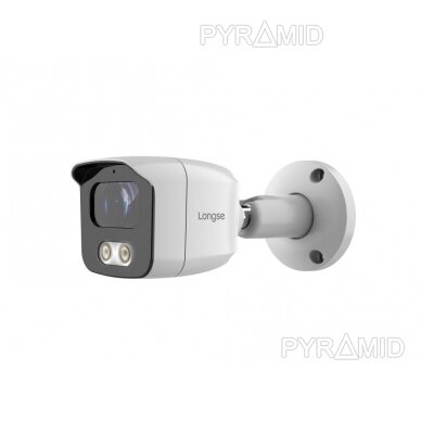 4K 8 megapikselių raiškos IP kamerų komplektas Longse - 1- 4 kameros BMSAML800/A, POE 2
