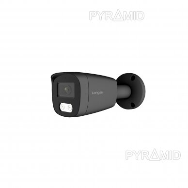 Smart комплект 8Mп 4K IP видеонаблюдения Longse - 1- 4 камеры BMSCKL800/DGA, с POE, обнаружение человека, темно-серый 1