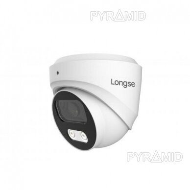 5MP raiškos IP kamerų komplektas Longse - 1- 4 kameros CMSBKL500/A, Sony Starvis, POE, mikrofonas, žmogaus detekcija 2