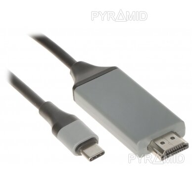 ADAPTERIS USB-W-C/HDMI-W/2M 2.0 m 1