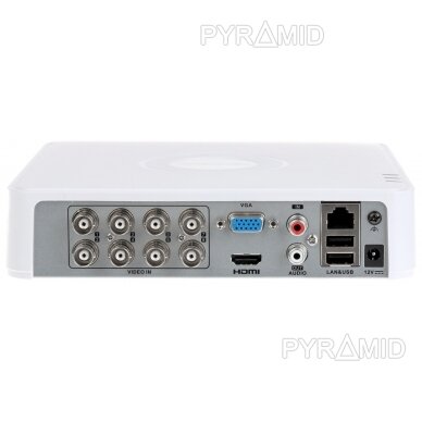 Pentabrid 8CH video recorder Hikvision DS-7108HQHI-K1(C)(S) 2