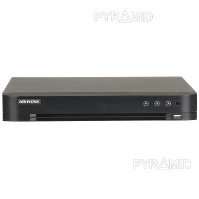 AHD, HD-CVI, HD-TVI, CVBS, TCP/IP DVR IDS-7208HUHI-M1/S(C) 8 KANALIT Hikvision 1