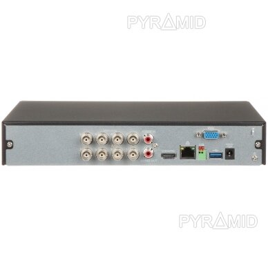 AHD, HD-CVI, HD-TVI, CVBS, TCP/IP REGISTRATORIUS XVR5108HS-4KL-I3 8 KANALŲ DAHUA