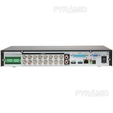 AHD, HD-CVI, HD-TVI, CVBS, TCP/IP REGISTRATORIUS XVR5116HE-4KL-I3 16 KANALŲ DAHUA 2