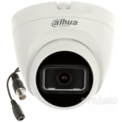 HD camera Dahua HAC-HDW1500TRQ-0280B-S2, 5MP, 2.8mm