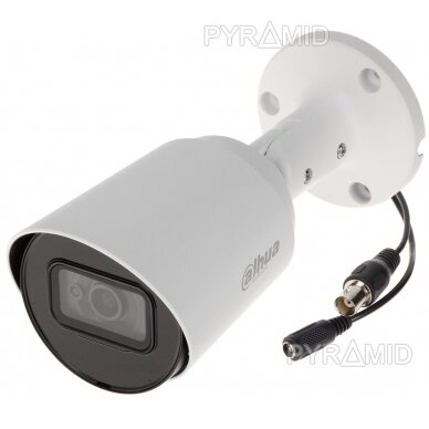 AHD vaizdo stebėjimo kamera Dahua HAC-HFW1800T-A-0280B, 8,3MP, 2,8mm