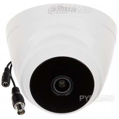 AHD vaizdo stebėjimo kamera Dahua HAC-T1A51-0280B, 5MP, 2,8mm