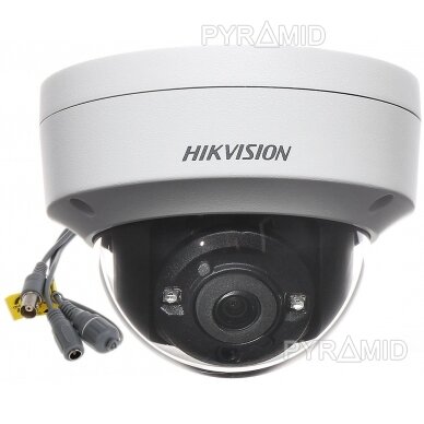 Antivandalinė AHD vaizdo stebėjimo kamera Hikvision DS-2CE56D8T-VPITF(3.6MM), 1080P