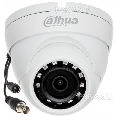Antivandalinė AHD vaizdo stebėjimo kamera Dahua HAC-HDW1800M-0280B, 8.3MP, 2,8mm