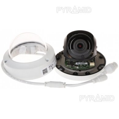 Antivandalinė IP kamera Hikvision DS-2CD2143G2-I(2.8MM), Acusense, 4MP, POE 1