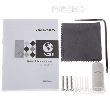 Antivandalinė IP kamera Hikvision DS-2CD2143G2-I(2.8MM), Acusense, 4MP, POE 5