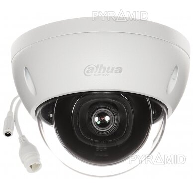 Antivandalinė IP kamera Dahua IPC-HDBW1431E-0360B-S4, 3,6mm, 4MP, POE