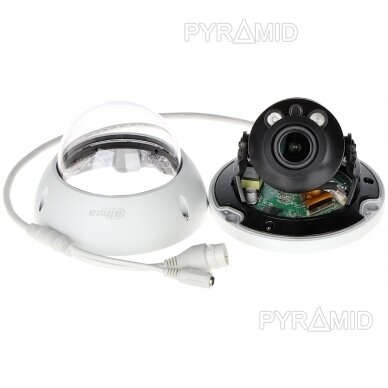 Antivandalinė IP kamera Dahua IPC-HDBW1431R-ZS-2812-S4, Zoom, 4MP, 2,8-12mm, POE