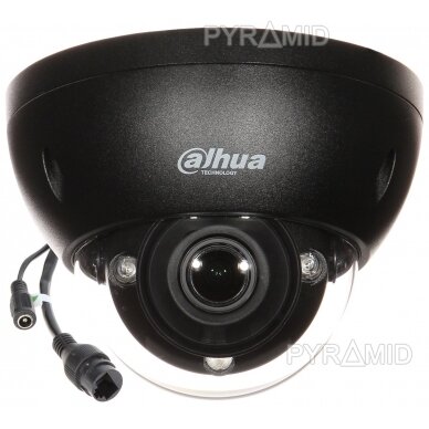 Antivandalinė IP kamera Dahua IPC-HDBW5241E-ZE-27135-BLACK, Zoom, 1080P, 2,7-13,5mm, POE