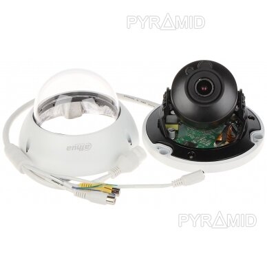 Antivandalinė IP kamera Dahua IPC-HDBW5249R-ASE-NI-0360B, Full Color, 1080P, 3,6mm, POE 1
