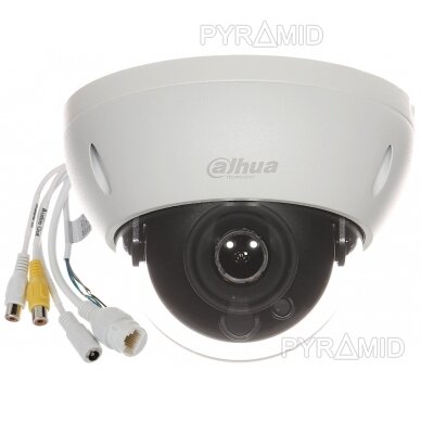 Antivandalinė IP kamera Dahua IPC-HDBW5249R-ASE-NI-0360B, Full Color, 1080P, 3,6mm, POE