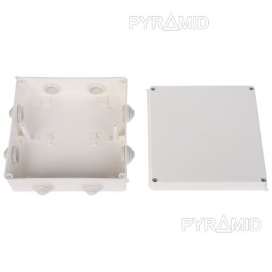 BRANCH JUNCTION BOX WITH CABLE GLANDS LUX-196X196/EPN IP55 Elektro-Plast 1