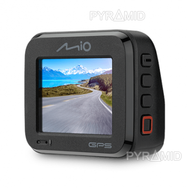 Autoregistratorius MIO MiVue C580, FullHD 60fps, 2" ekranas, 140°, GPS, Parking, HDR, SpeedCam 3
