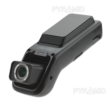 Автомобильный видеорегистратор MIO MiVue J756DS Dual, FullHD 30 кадров в секунду, RearCam, Smartbox, GPS, парковка, SpeedCam 2
