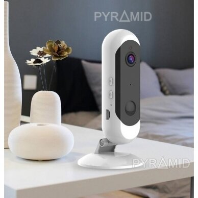 WIFI IP camera PYRAMID PYR-DK2M, Full HD 1080p, WiFi, microSD slot, with microphone 1