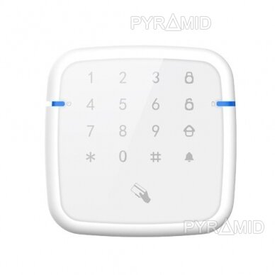 Wireless keyboard VCare3 V3-KP with RFID reader, 868Mhz