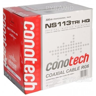 COAXIAL CABLE NS113-TRISHIELD/300 3