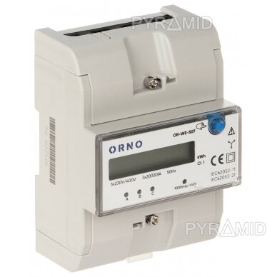 ELECTRIC ENERGY METER OR-WE-507 THREE-PHASE