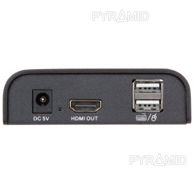 EXTENDERIO IMTUVAS HDMI+USB-EX-100/RX SIGNAL 1