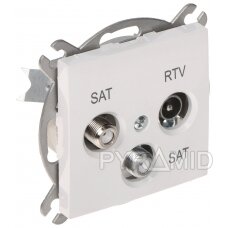 GALUTINIS LIZDAS SANTRA/4160-10/EPN R-TV + 2xSAT Elektro-Plast