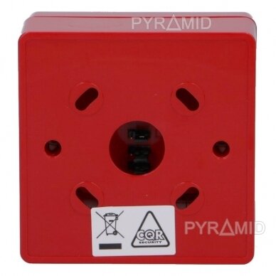 Manual fire alarm Call Point, red 2