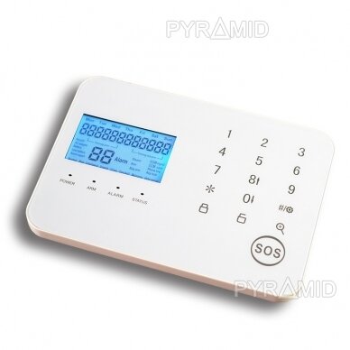GSM alarm kit WALE PR-JT-99CSG with wireless sensors 3