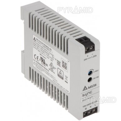 SWITCHING ADAPTER DRS-24V30W-1NZ Delta Electronics