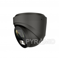 IP-камера Longse CMSBKL500/DGA, 2,8mm, 5Mp, 25м ИК, POE, микрофон, обнаружение человека, темно-серая