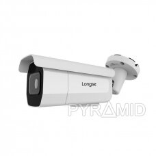 IP kamera Longse LBE905XML500, 5MP, 2,7-13,5mm, 5x zoom, 60m IR, baltos spalvos