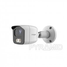 IP smart camera Longse BMSARL400WH/A, 5Mp Sony Starvis, 3,6mm, white LED up to 25m, POE