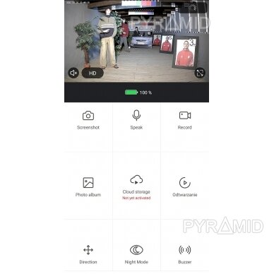 WIFI KAMERA APTI-W20C2S-TUYA, Wi-Fi, 2MP 1080p, 4 mm, SmartLife App 12