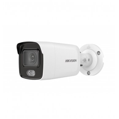 IP kamera Hikvision DS-2CD2047G2-LU 2.8MM, ColorVu, 4MP, POE, mikrofonas 6