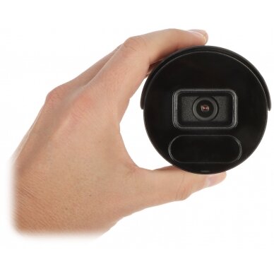 IP kamera UNIVIEW IPC2124LE-ADF28KM-G1-BLACK, 4 Mpx, 2.8 mm, mikrofonas, juoda 1