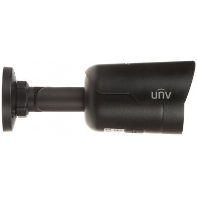 IP kamera UNIVIEW IPC2124LE-ADF28KM-G1-BLACK, 4 Mpx, 2.8 mm, mikrofonas, juoda 2