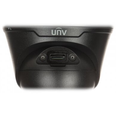 IP kamera UNIVIEW IPC3614LE-ADF28K-G1-BLACK,  4Mpx, 2.8 mm, mikrofonas, juoda 3