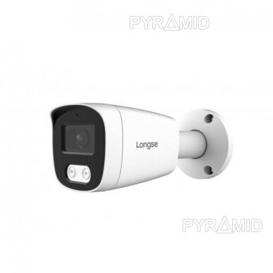 IP-камера Longse BMSCKL800/A, 8Mп, 2,8мм, 25м ИК, POE, встроенный микрофон, обнаружение человека