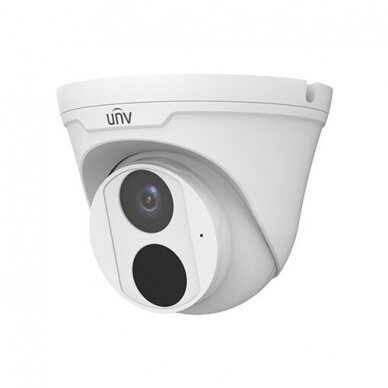 IP kamera UNIVIEW IPC3614LE-ADF28K-G, 4Mpx, 2.8mm, 30mIR, POE, SD, mikrofonas, balta 1