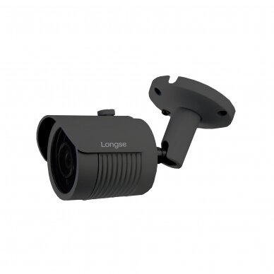 IP kamera Longse LBH30KL500/DG, 5Mp, 2,8mm, 40m IR, POE, cilvēka atklāšana, tumši pelēka 2