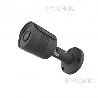 IP stebėjimo kamera Longse LBH30GL500/DG, 2,8mm, 5Mp, 40m IR, POE, Smart funkcijos, tamsiai pilka