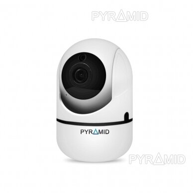 Valdoma IP kamera su žmonių detekcijos funkcija Pyramid PYR-SH400XA, 4Mpix, WIFI, MicroSD jungtis, iCsee app