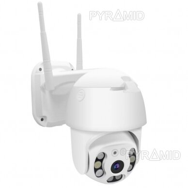 IP WIFI kaamera inimese avastamisega PYRAMID PYR-SH800DPB, 8MP, WiFi, microSD suuruse, integreeritud mikrofon 1