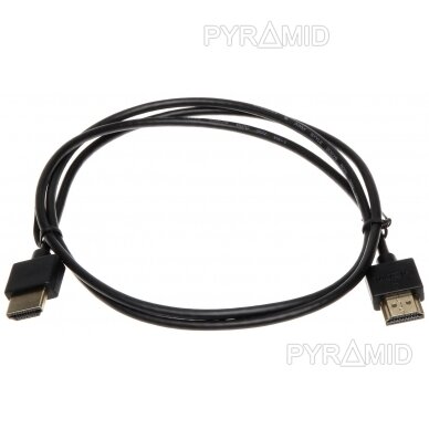 KABELIS HDMI-1.0/SLIM 1.0 m